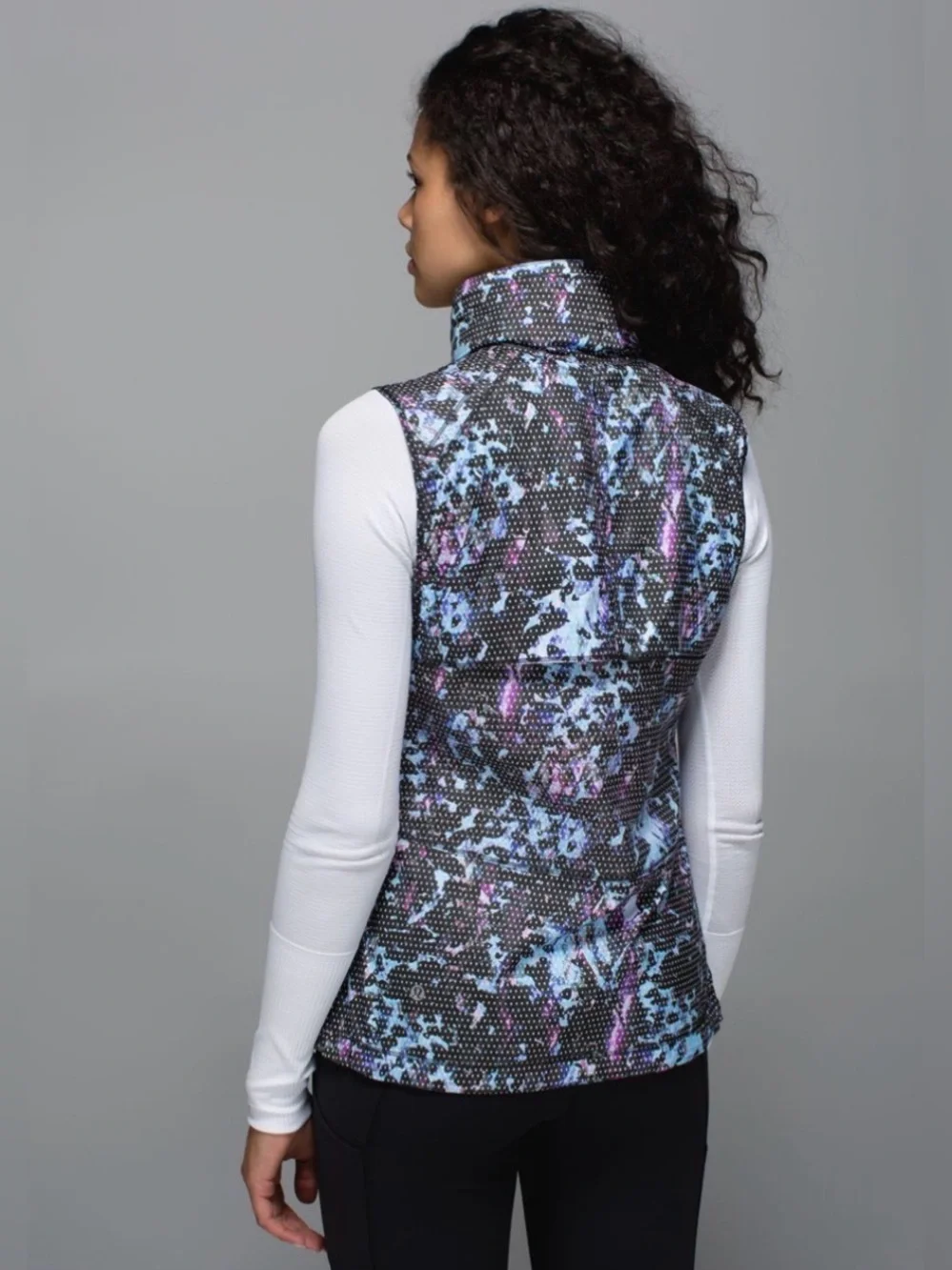 Lululemon Pack It Vest Floral Sport Tranquil Women’s 6